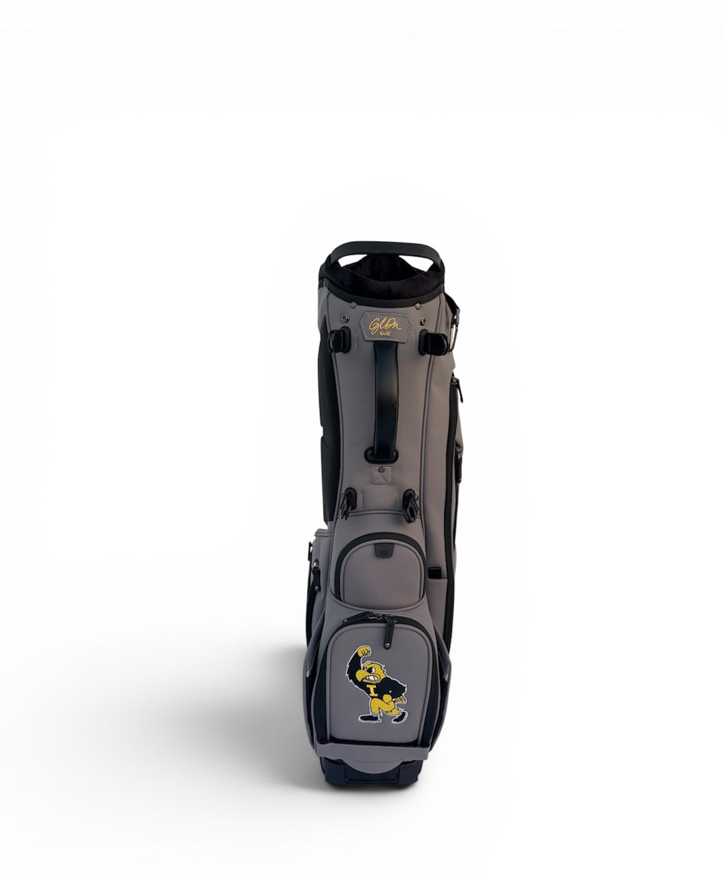 Iowa Hawkeyes Herky Players Golf Bag – Gray