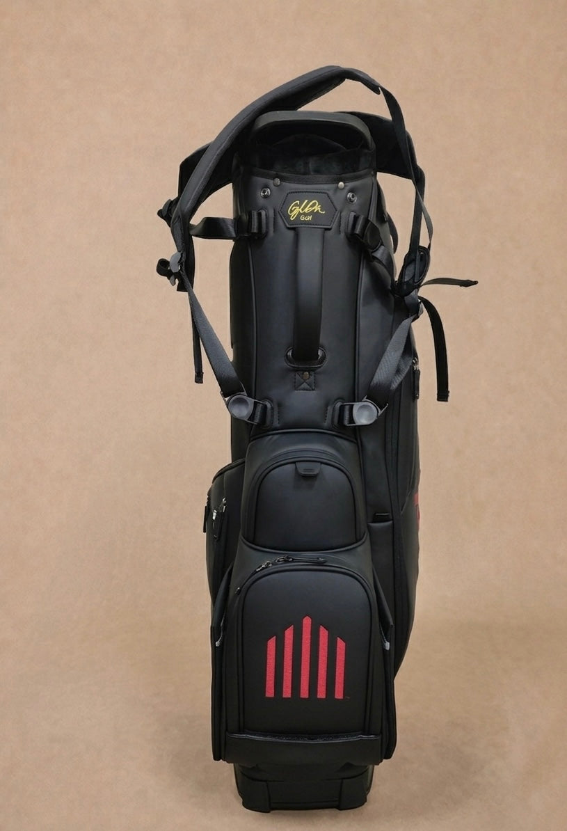 Iowa State Cyclones Players Golf Bag – Black/Red