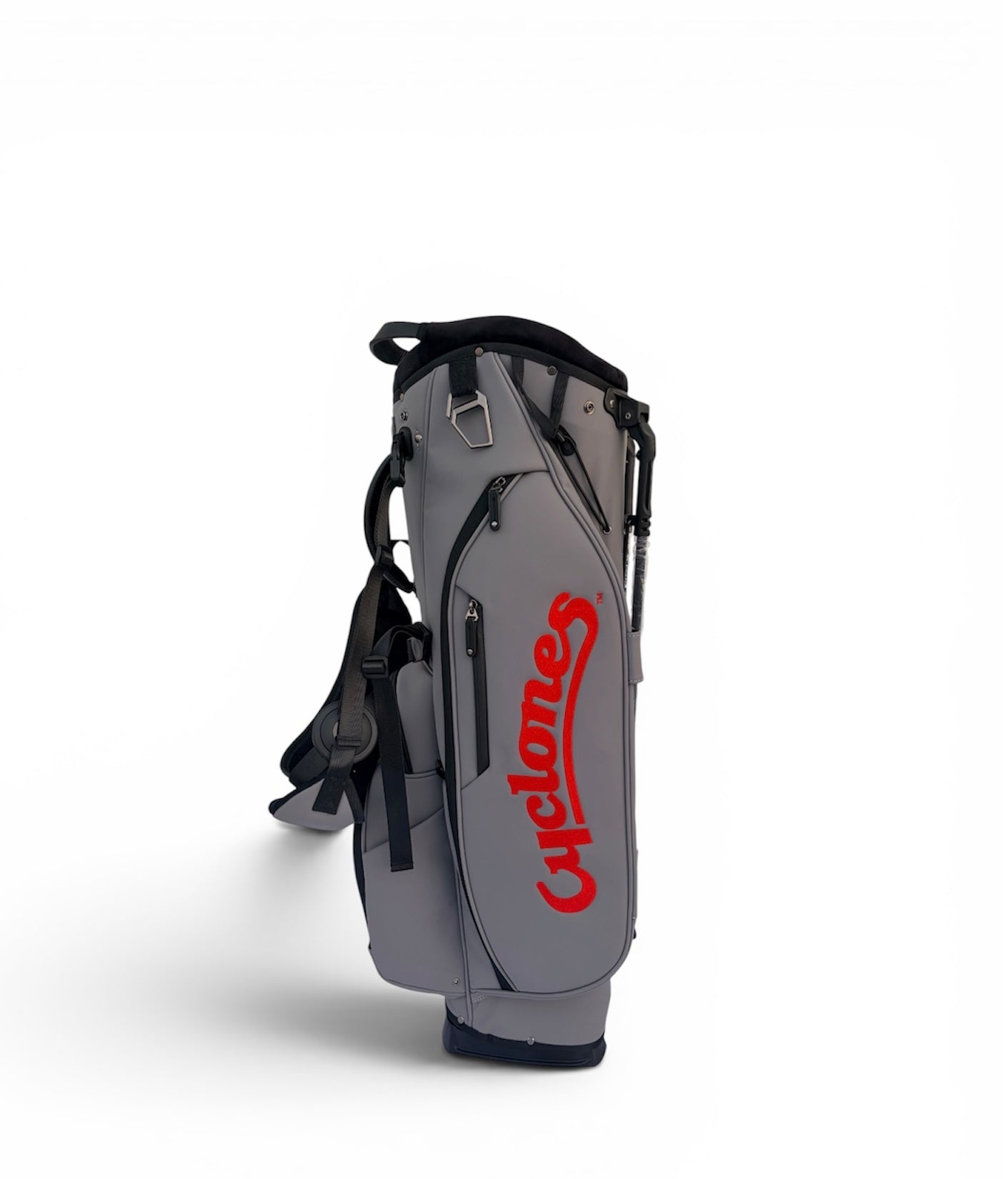 Iowa State Cyclones Players Golf Bag – Gray/Red