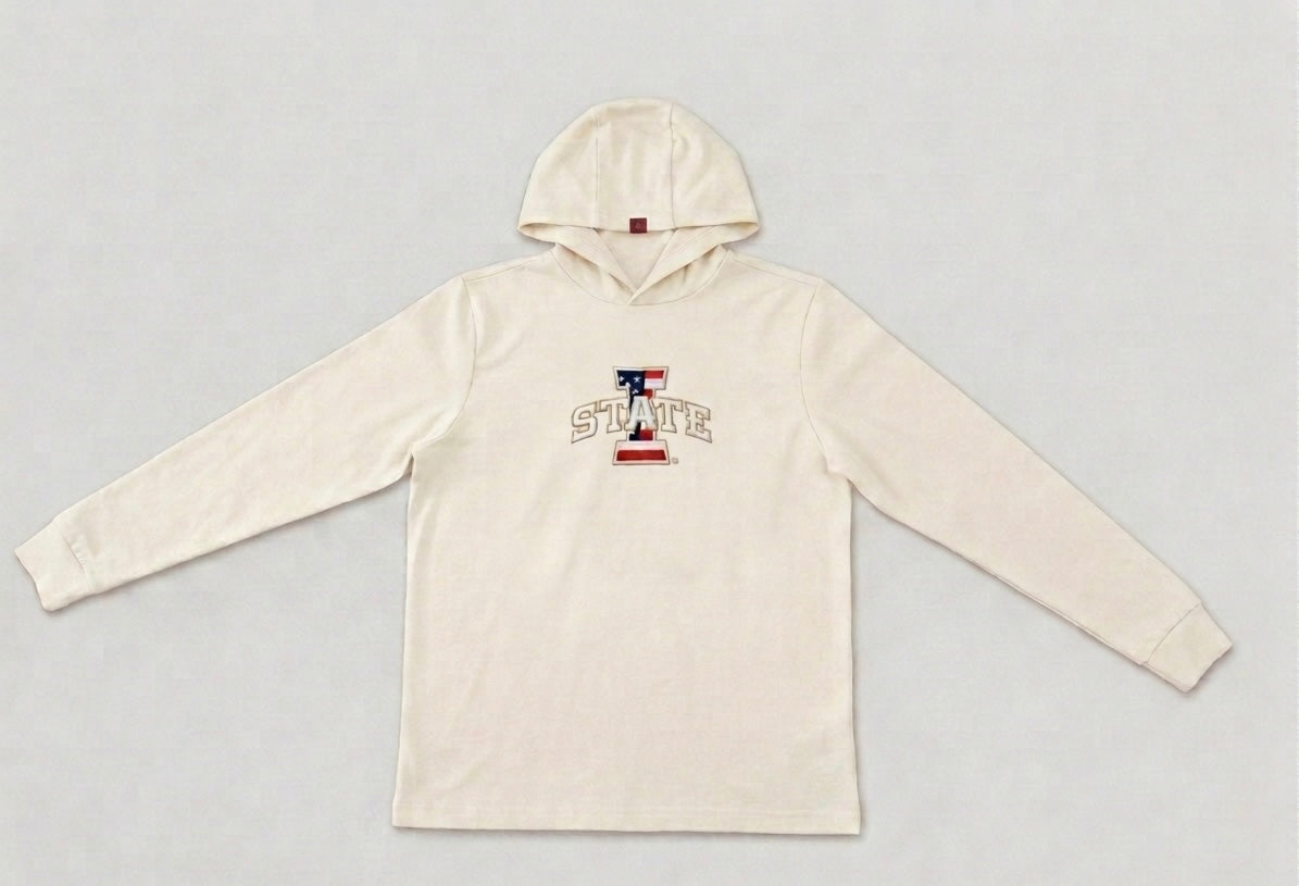 I-State Patriotic Hooded Pullover