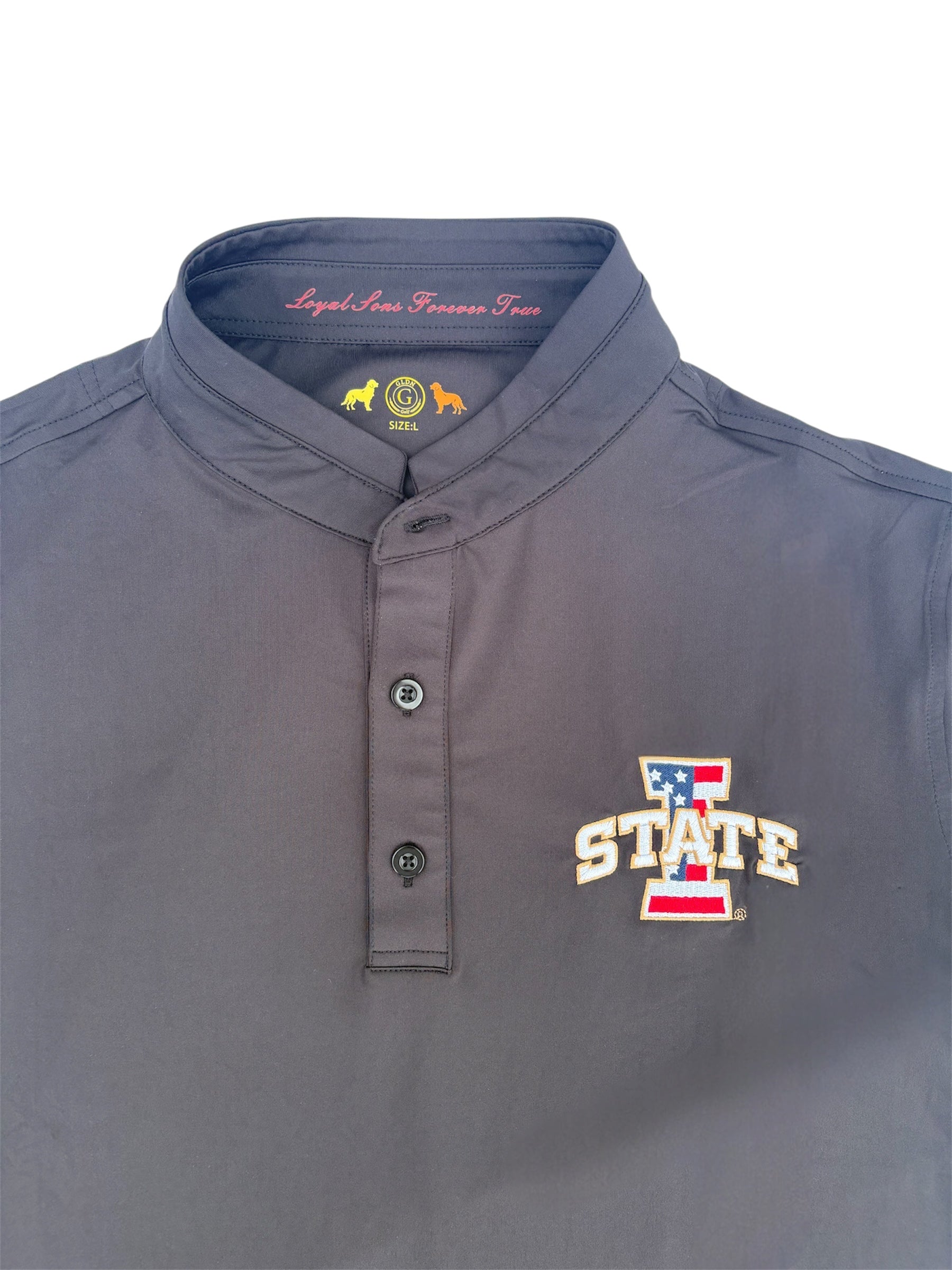 I-State Patriotic Hybrid Collar Polo