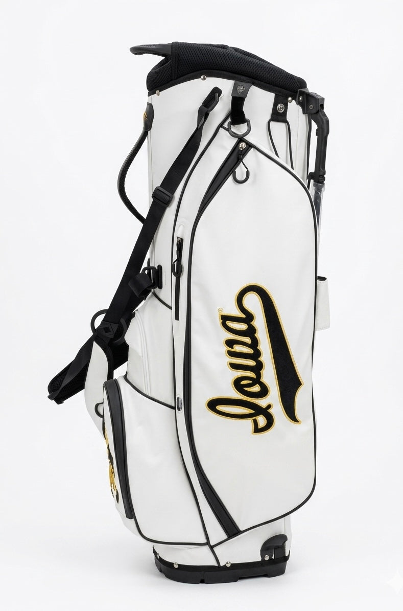 Iowa Hawkeyes Herky Golf Bag – White