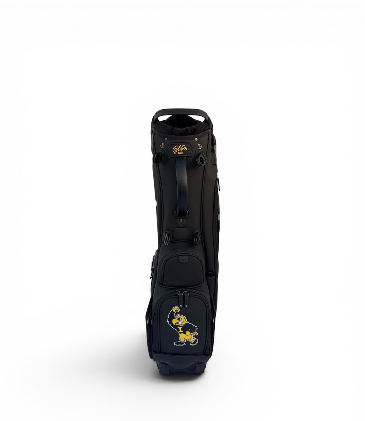 Iowa Hawkeyes Herky Players Golf Bag – Black