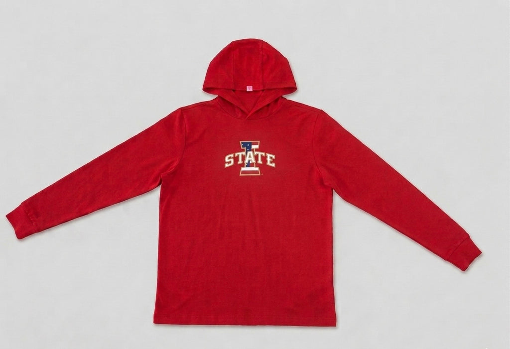 I-State Patriotic Hooded Pullover