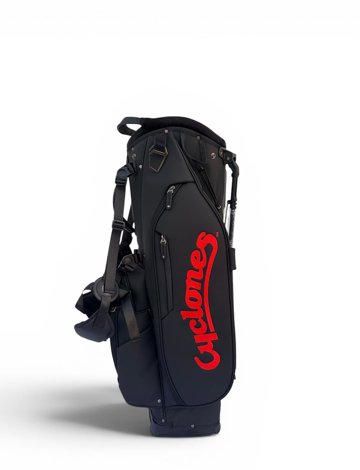 Iowa State Cyclones Players Golf Bag – Black/Red