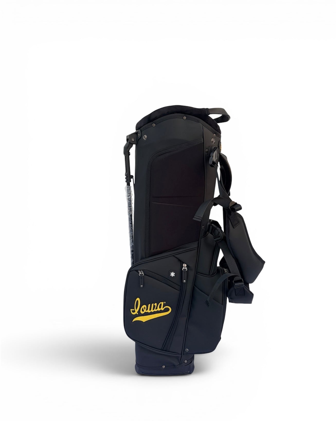 Iowa Hawkeyes Herky Players Golf Bag – Black