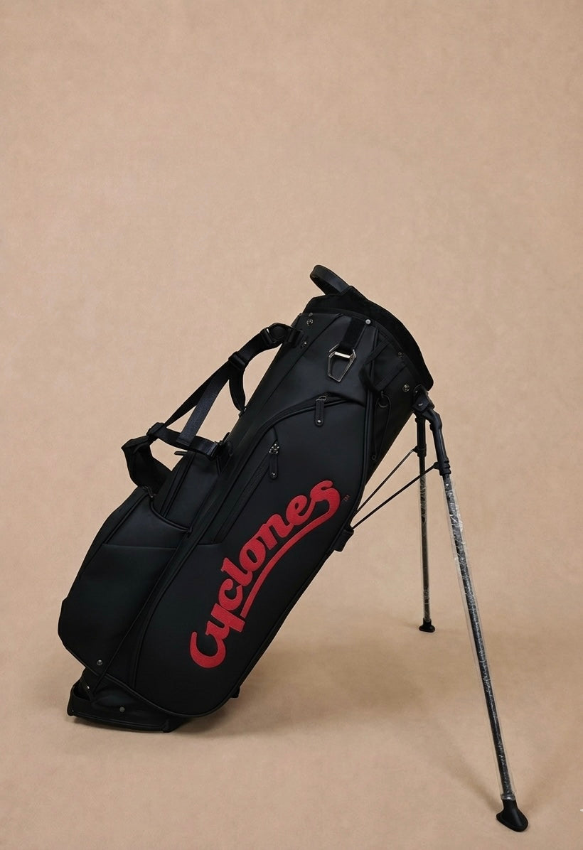 Iowa State Cyclones Players Golf Bag – Black/Red