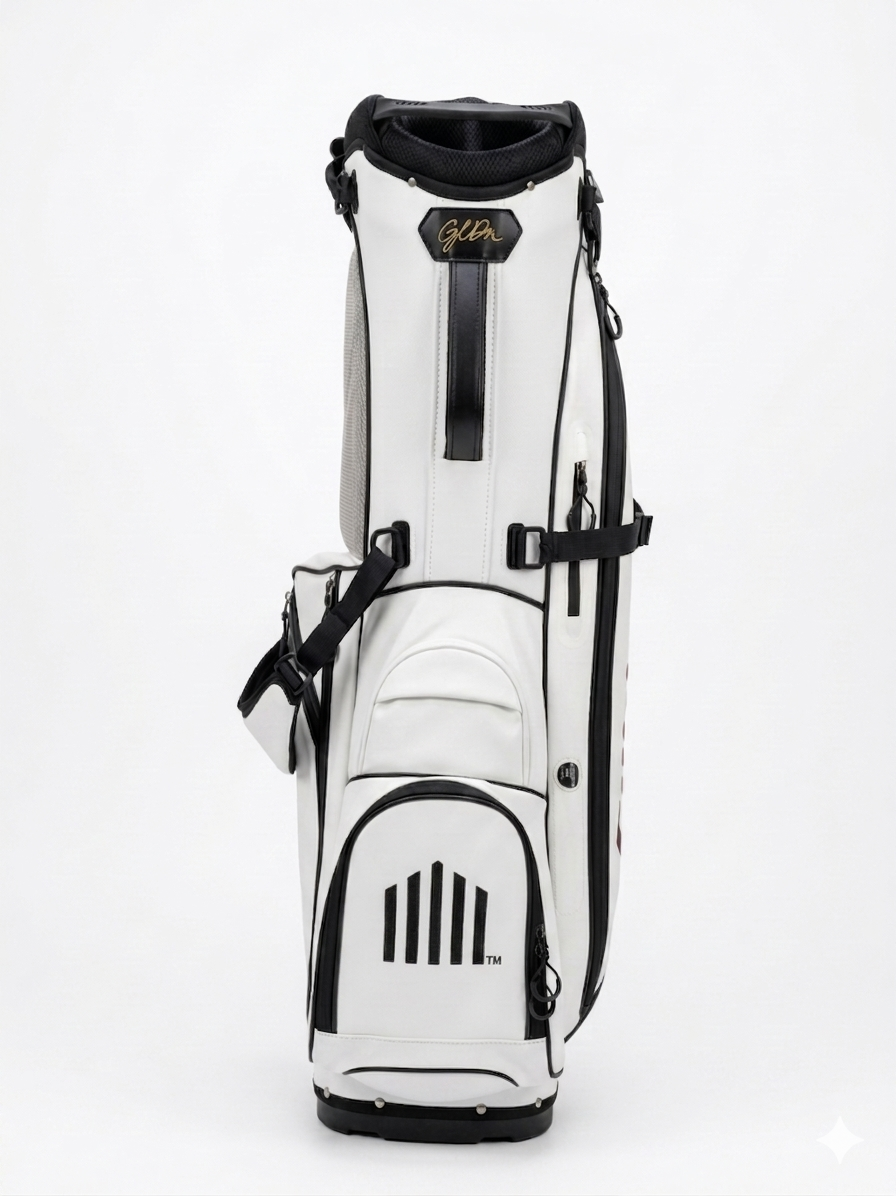 Iowa State Cyclones Script Golf Bag – White/Black| GLDN Golf Iowa State Cyclones Script Golf Bag – White/Black| GLDN Golf