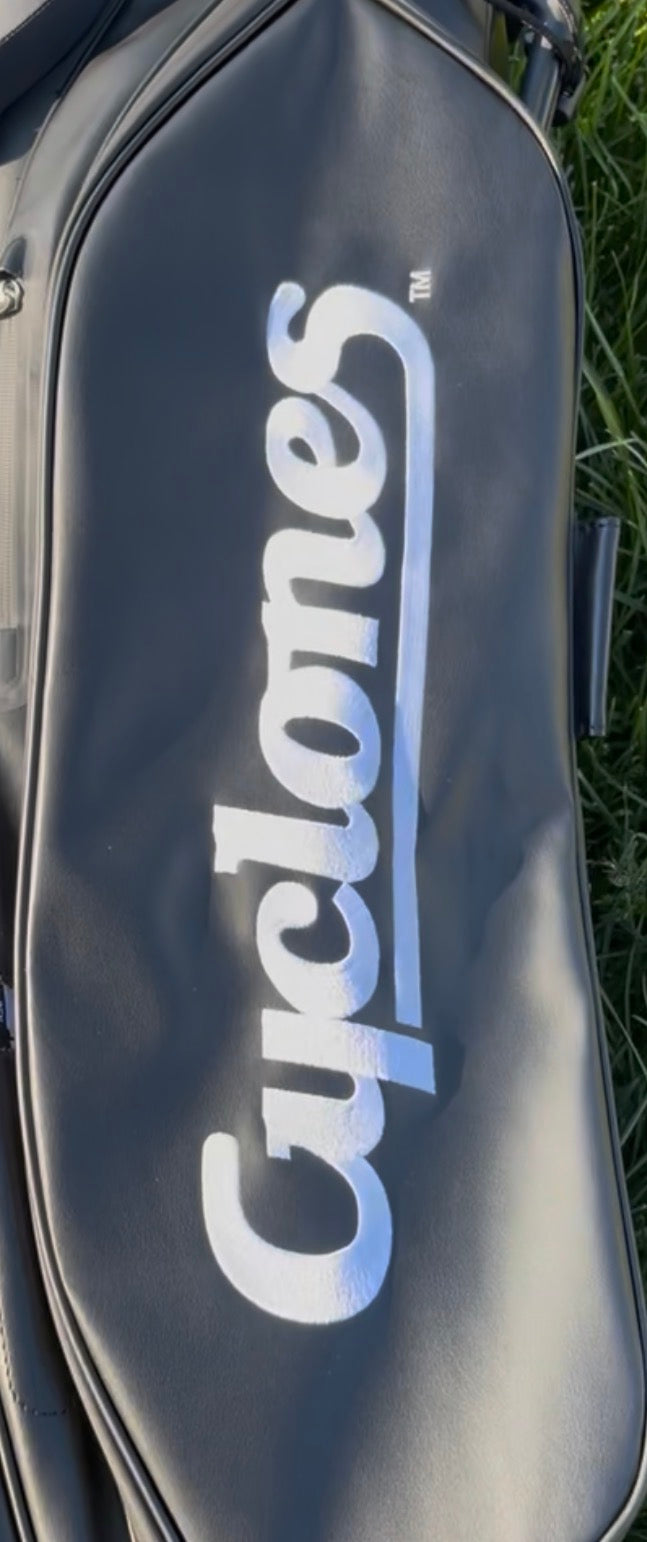 Iowa State Cyclones Script Golf Bag – Black/White