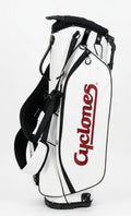 Iowa State Cyclones Script Golf Bag – White/Red - 14 Way