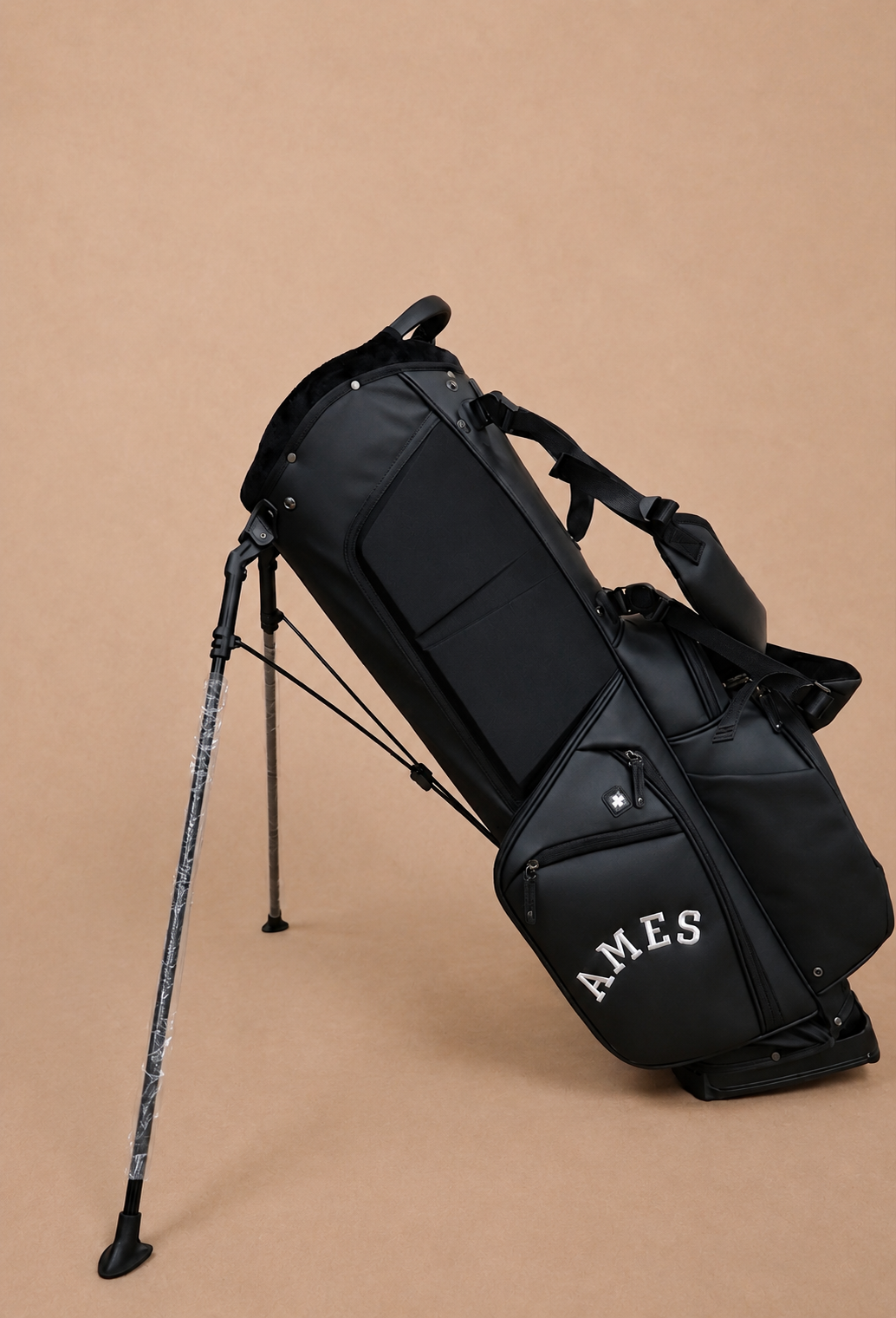 Iowa State Cyclones Players Golf Bag – Black/White