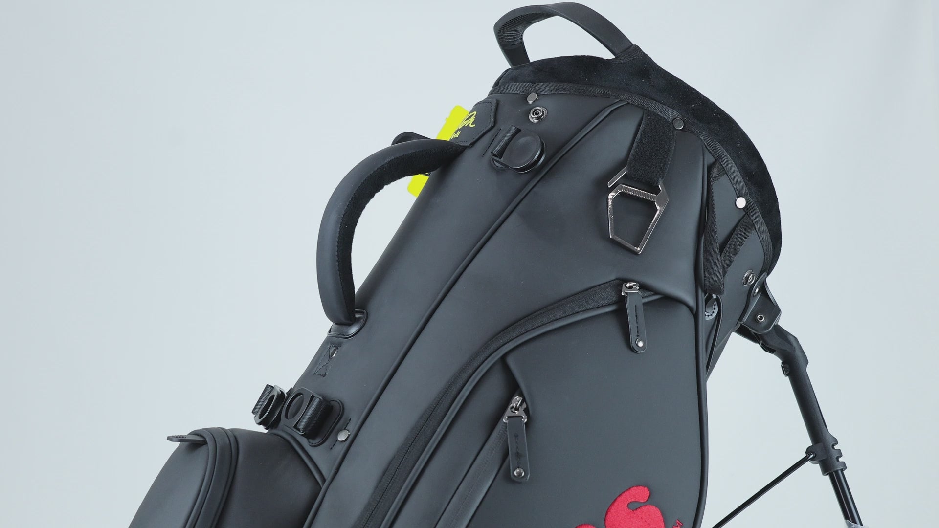 Iowa State Cyclones Players Golf Bag – Gray/Red